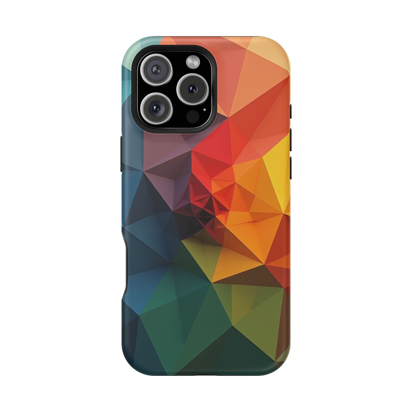 Solar Flare Phone Case for iPhone | Abstract Geometric Slim Protective Cover