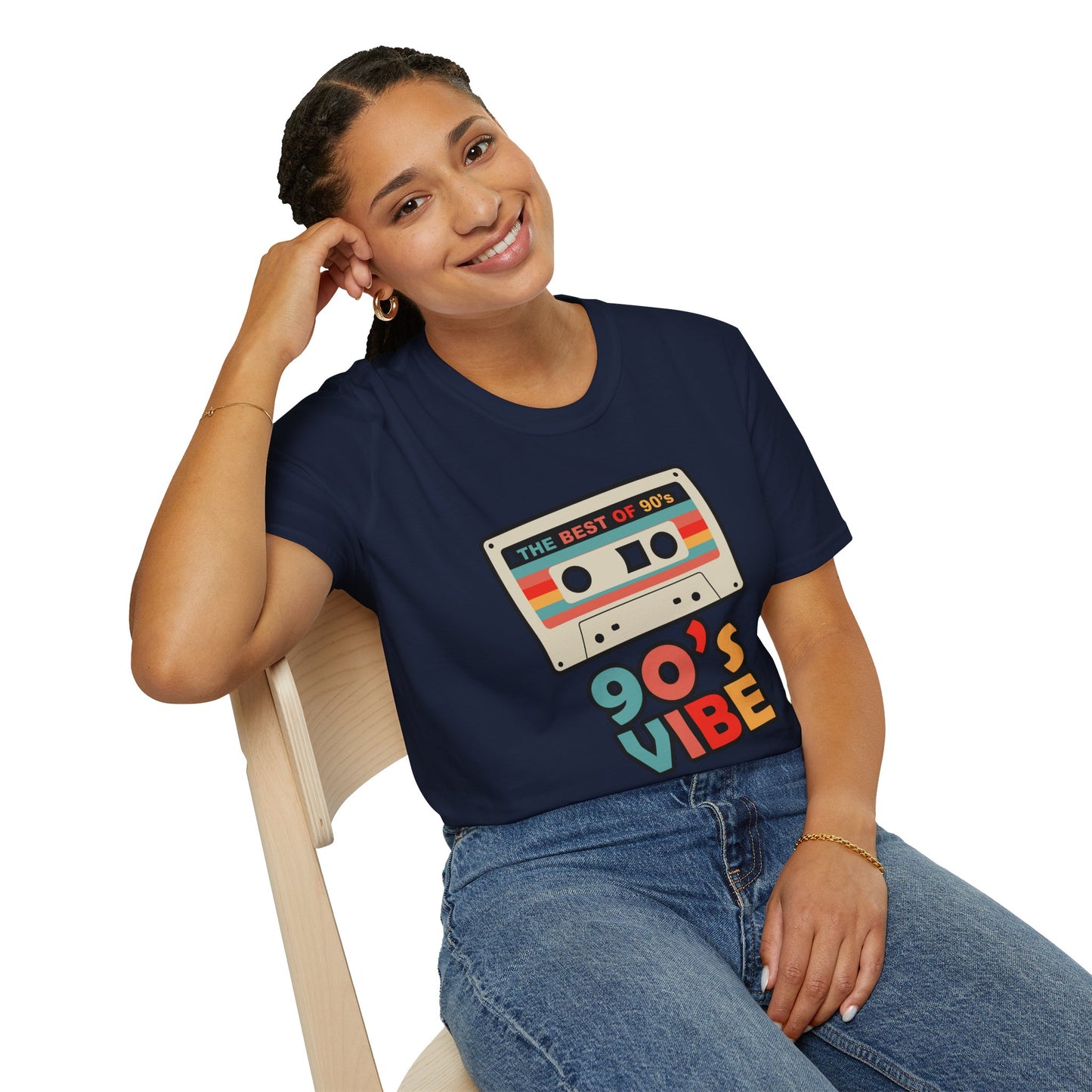 90’s Vibe T-Shirt – Cool Retro Cassette Design for 90s Fans