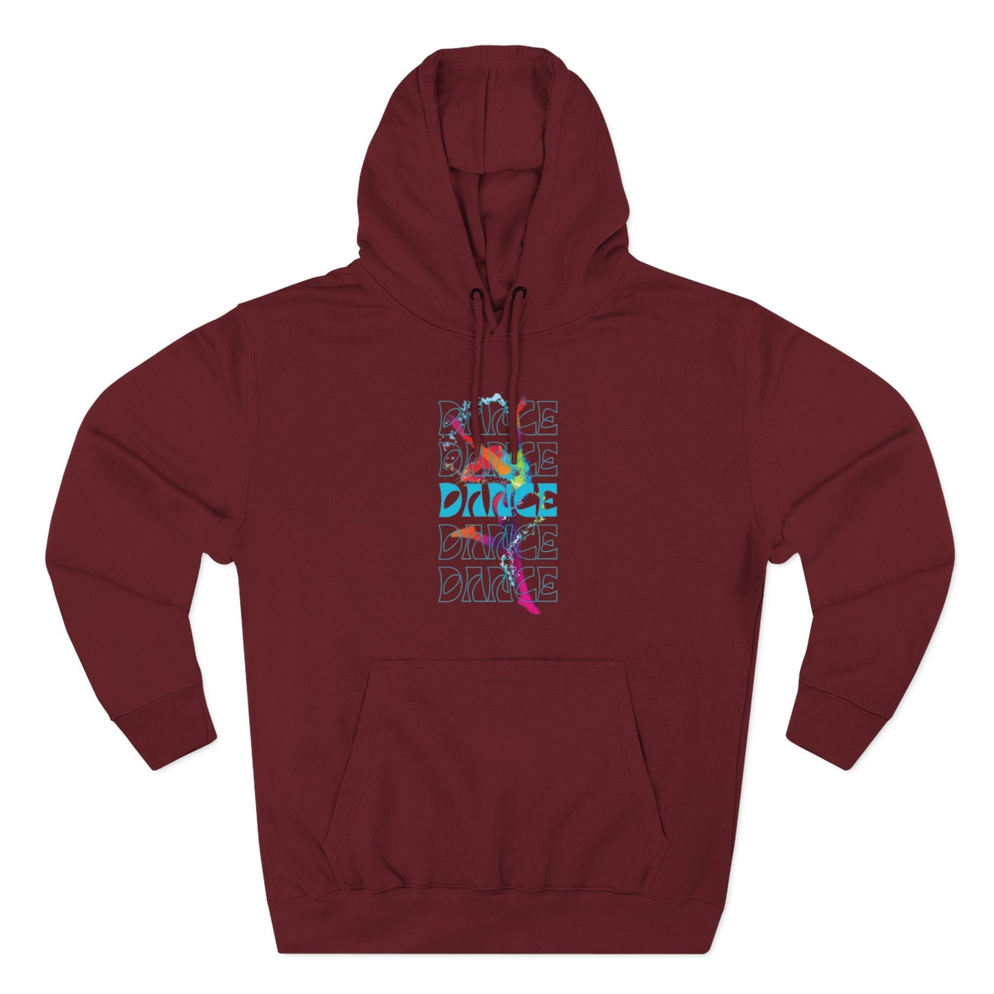 “Dance Dance Dance” Graphic Pullover, Motivational Dancer Gift, Dance Moms Inspired Apparel, Cozy Unisex Hoodie