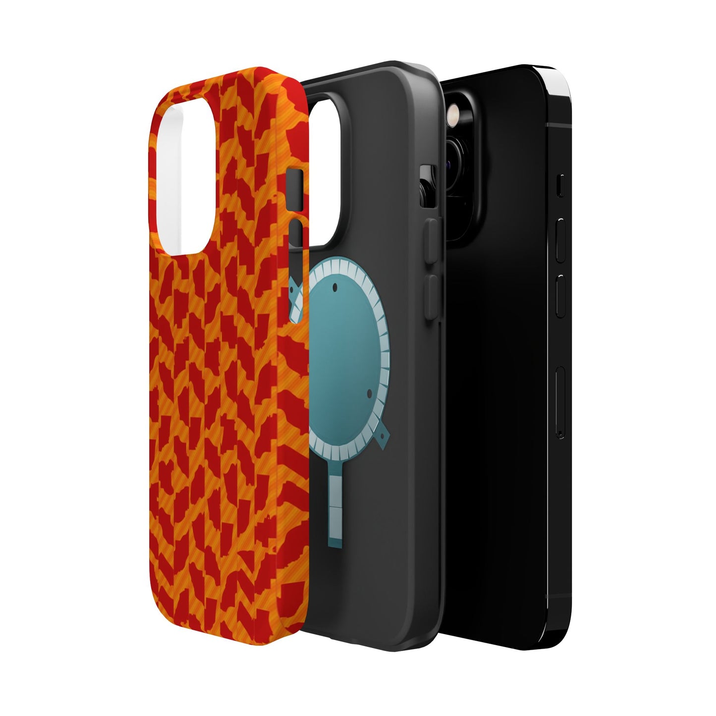 Vibrant Mosaic Phone Case – Abstract Art Design