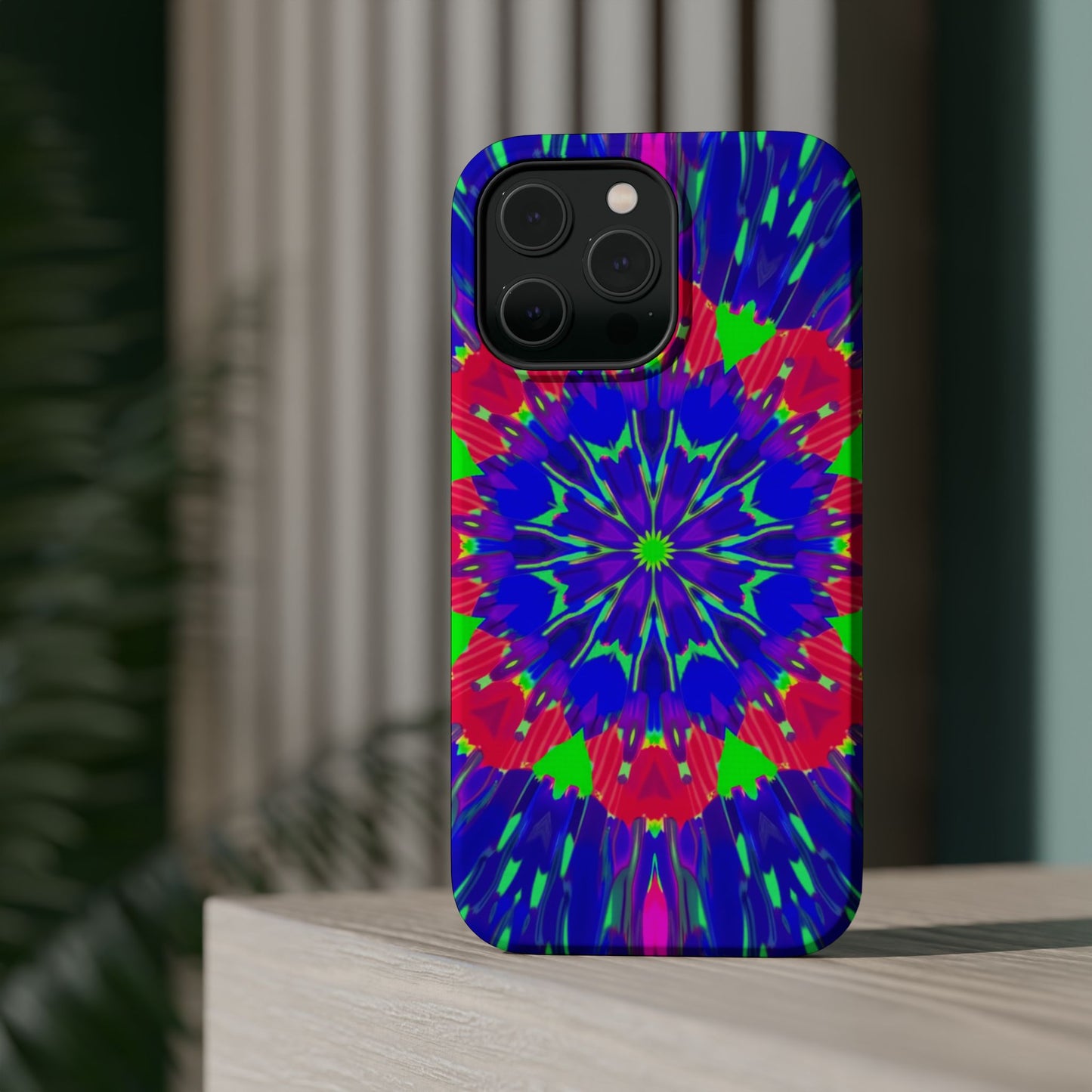 Neon Phone Case - Trippy iPhone Case, Rave Gift Idea, Aesthetic Y2K Accessory