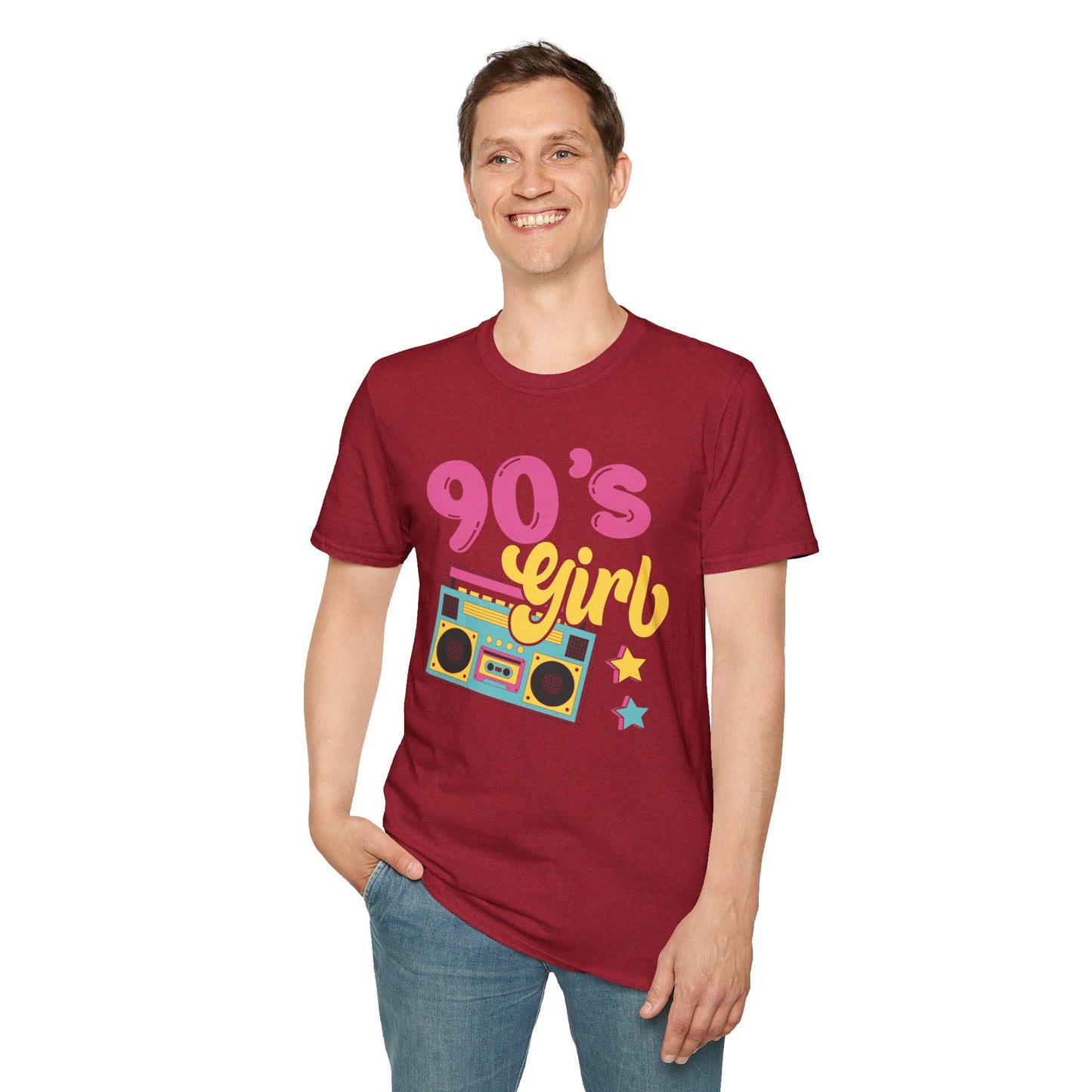 "90’s Girl" T-Shirt – Retro Throwback Tee | Nostalgic 90s Vibe Graphic Shirt for Girls & Women | Vintage Pop Culture Fashion Tee