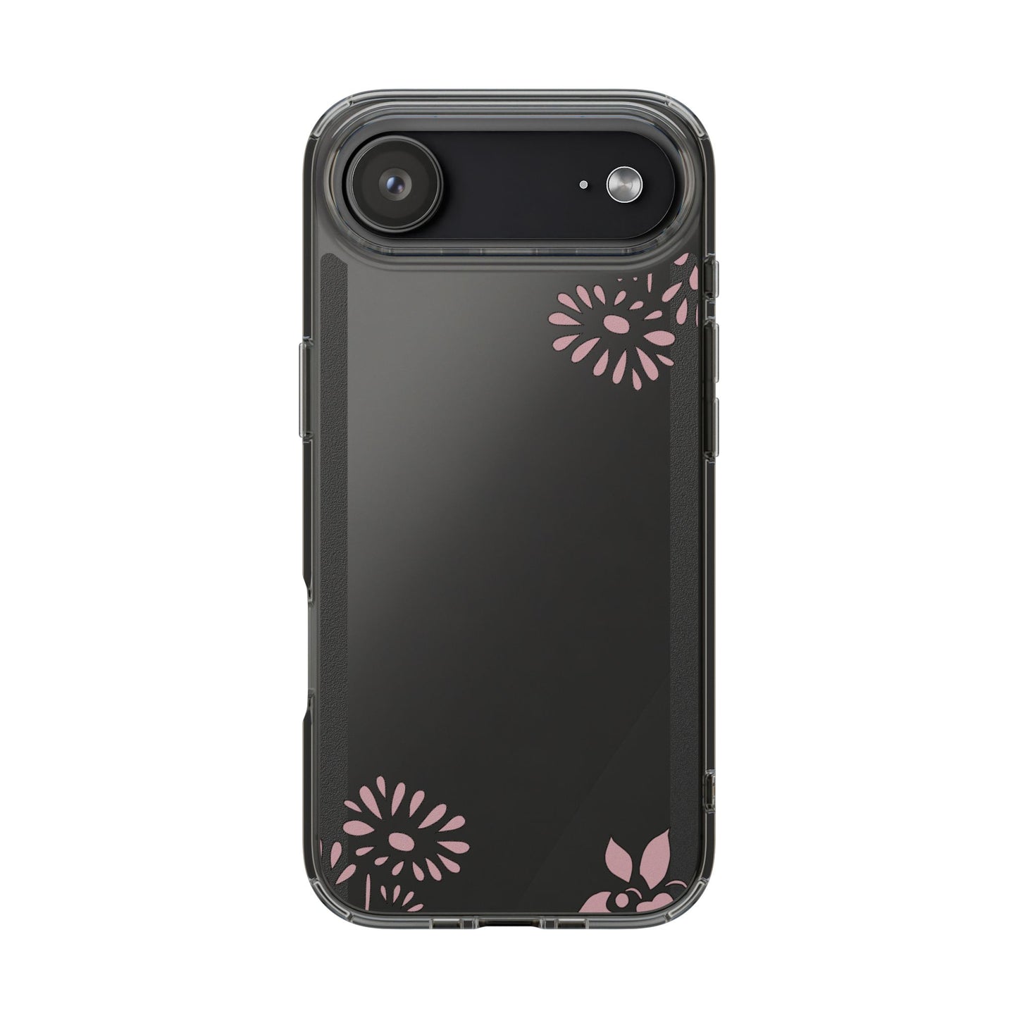 Elegant Floral Clear Phone Case β Minimalist Chic Protection