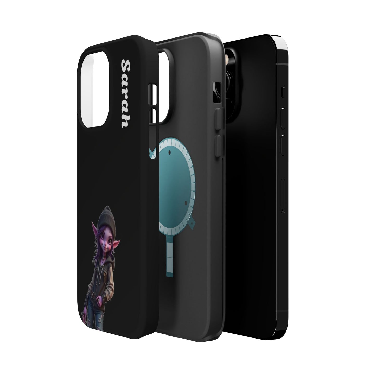 Personalized Elf Phone Case - Custom Name Aesthetic Y2K Gift | Cool Character Cases for Teens & Girls