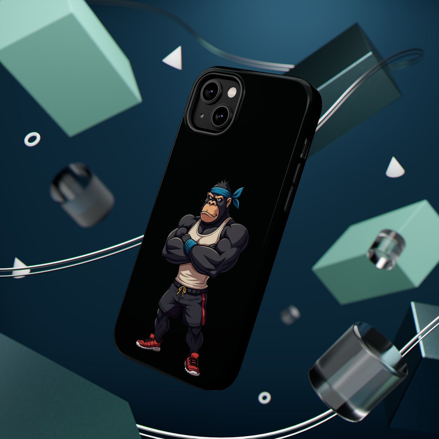 Gym Beast Gorilla Phone Case β Built to Flex, Designed to Protect
