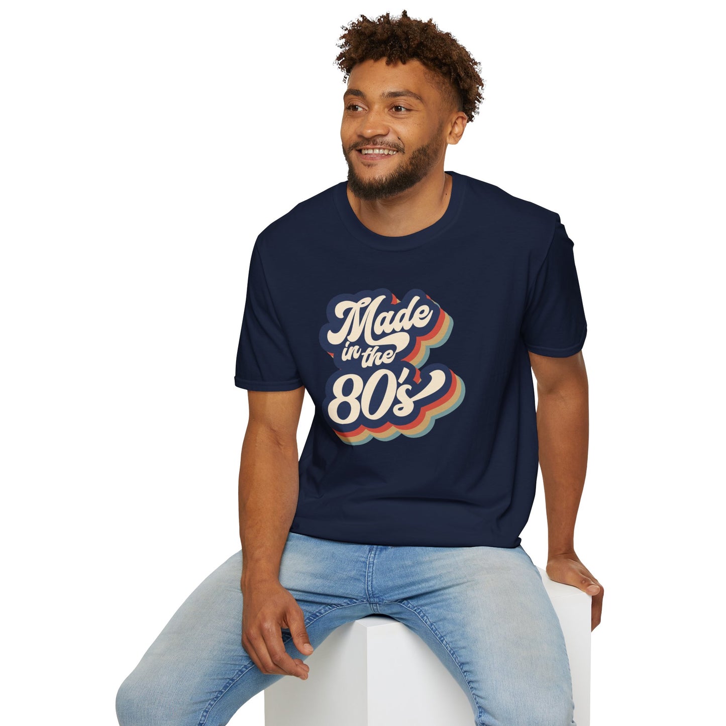 "Made in the 80s" T-Shirt β Retro Throwback Tee | Nostalgic 80s Fashion Graphic Shirt for Men & Women | Vintage Pop Culture Style