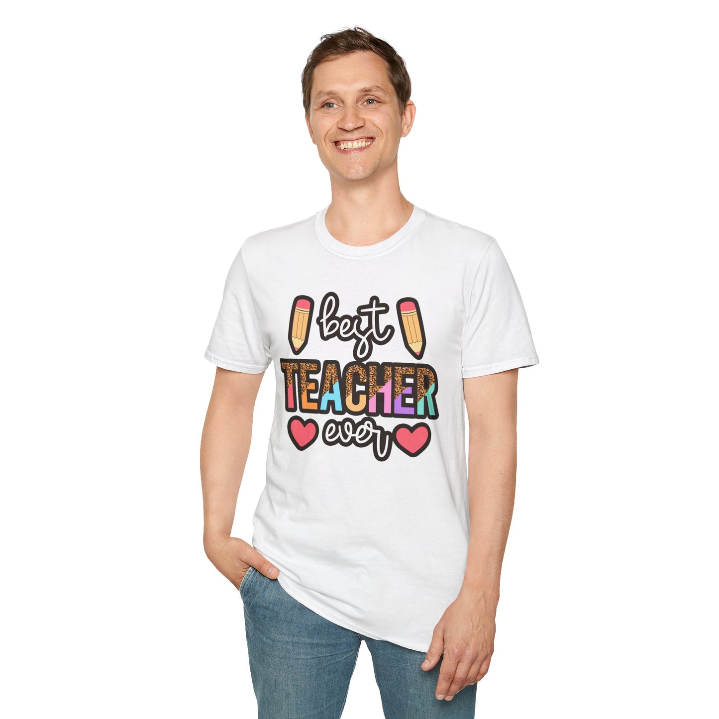 Best Teacher Ever T-Shirt – Fun and Colorful Gift for Outstanding Educators