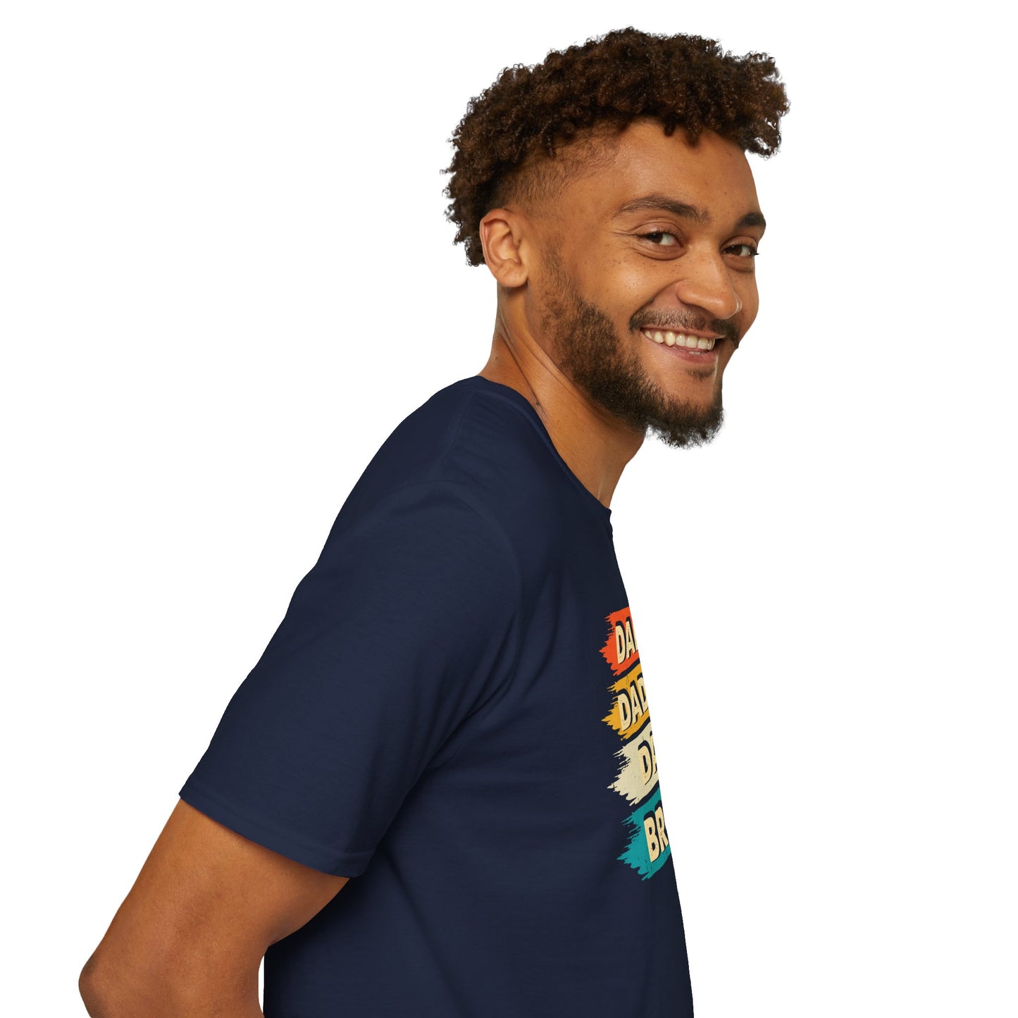 "Dada Daddy Dad Bruh" Funny & Sassy Graphic Tee β Quirky Dad Joke T-Shirt for Playful Fathers, Hilarious Dads & Confused Kids