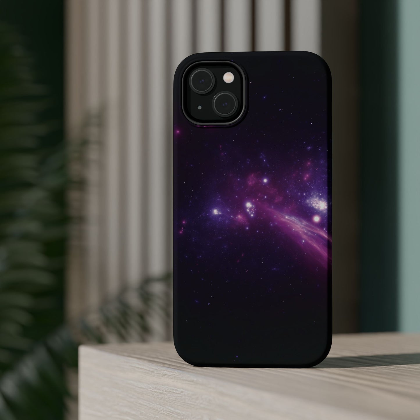 Purple Galaxy Phone Case - Aesthetic iPhone Case | Space Art Design | Gifts for Her | Unique Phone Accessories