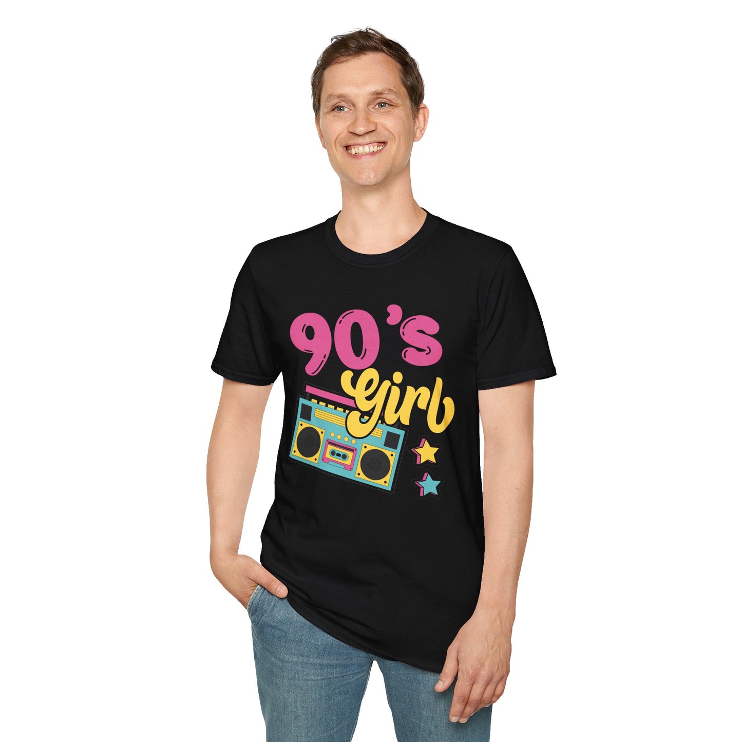 "90’s Girl" T-Shirt – Retro Throwback Tee | Nostalgic 90s Vibe Graphic Shirt for Girls & Women | Vintage Pop Culture Fashion Tee