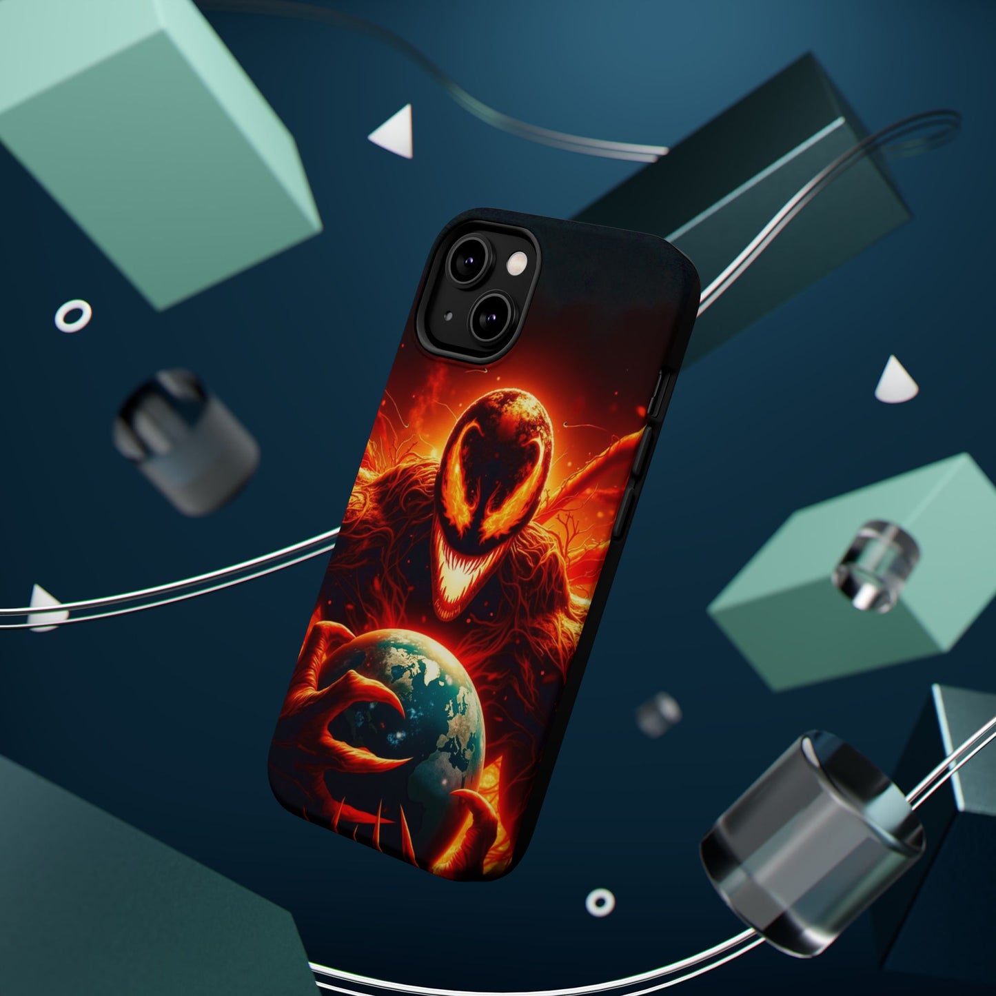 Alien World Phone Case - Aesthetic iPhone Case | Sci-Fi Art Design | Gifts for Him | Unique Phone Accessories