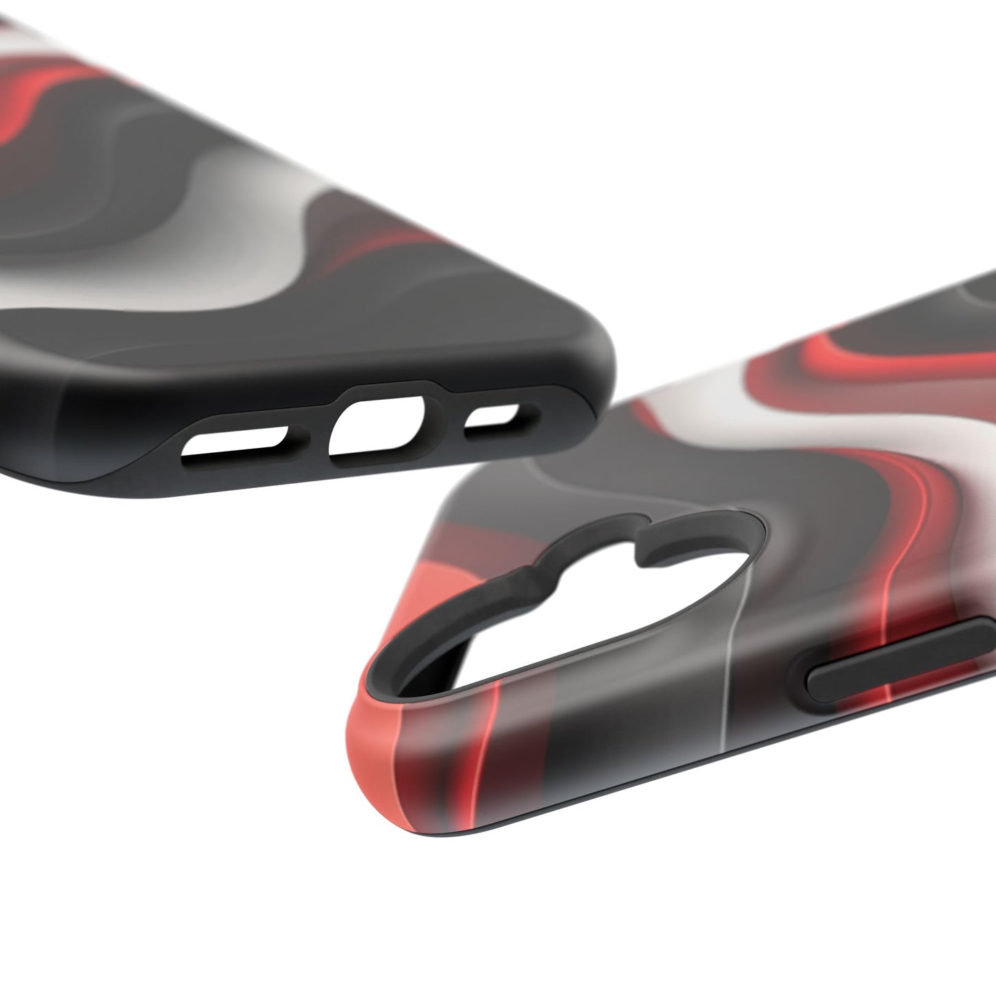 Statement Wave Phone Case - Aesthetic iPhone Case, Edgy Gift Idea, Trendy Summer Accessory