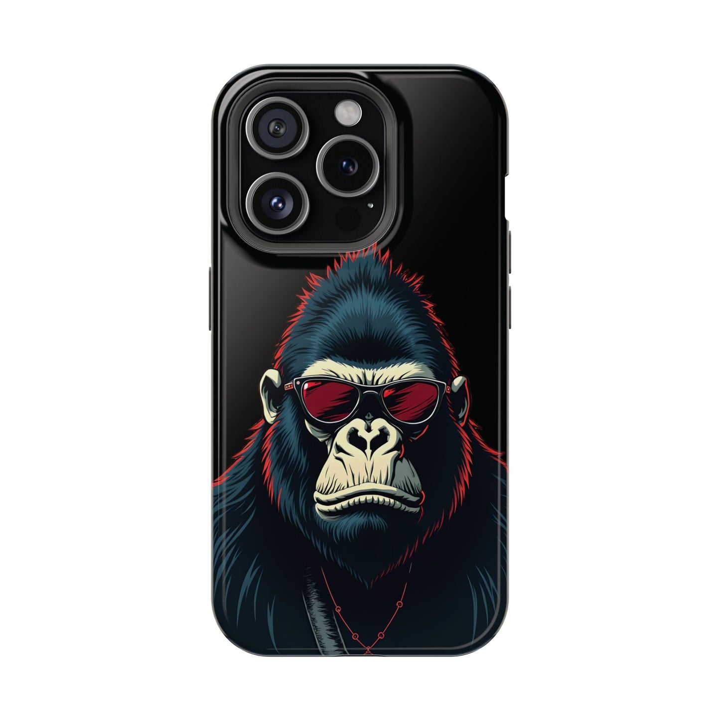 Gorilla Phone Case - Funny Animal iPhone Case, Gift for Him, Trendy Aesthetic