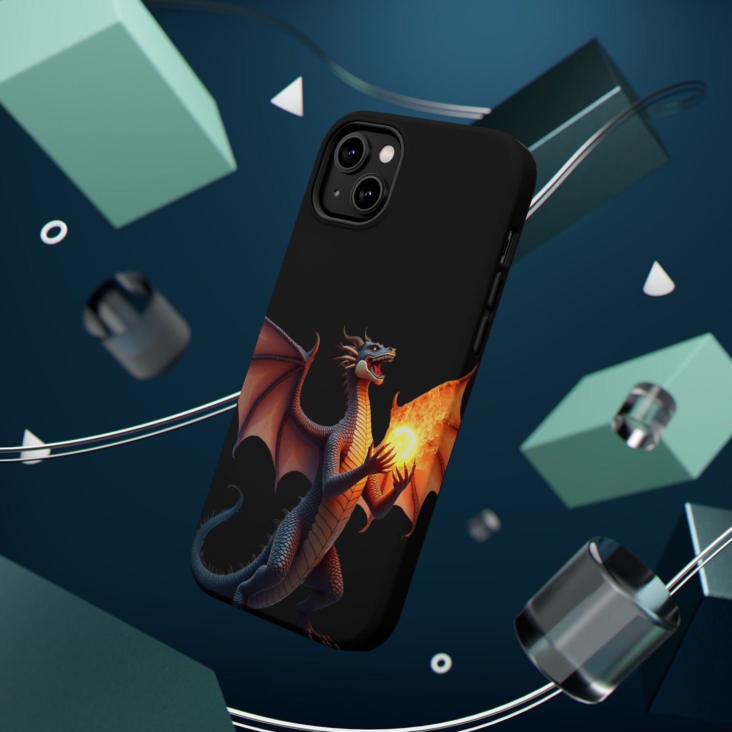 Dragon Phone Case - Aesthetic iPhone Case | Fantasy Art Design | Gifts for Him/Her | Unique Phone Accessories