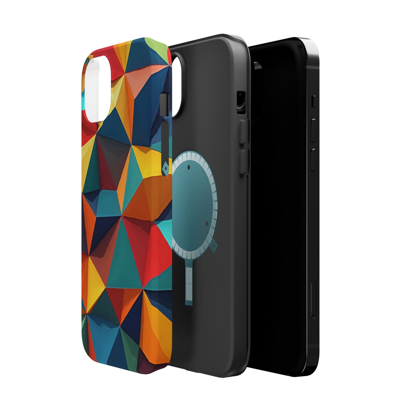 Prism Burst Phone Case for iPhone | Abstract Geometric Slim Protective Cover