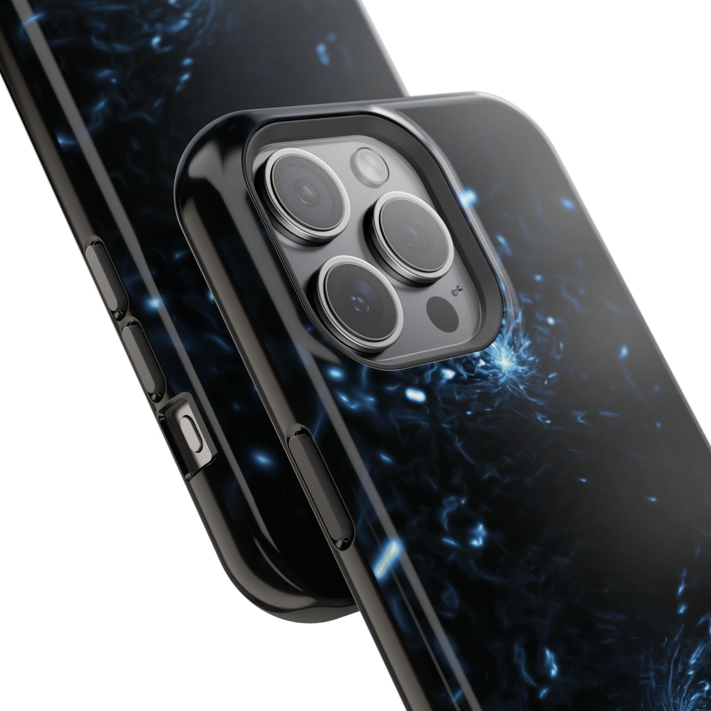 Galaxy Phone Case - Aesthetic iPhone Case | Blue Abstract Energy Design | Gifts for Him/Her | Sci-Fi Tech Vibes