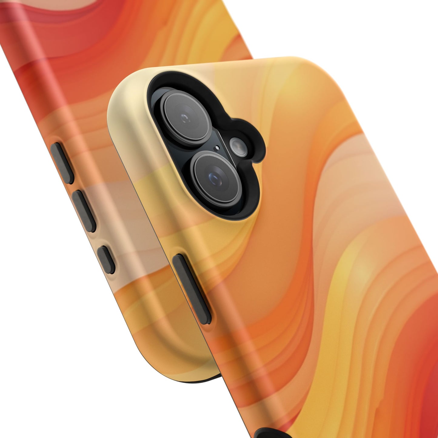 Sunset Phone Case - Aesthetic iPhone Case | Warm Gradient Wave Design | Gifts for Her | Beachy Summer Vibes