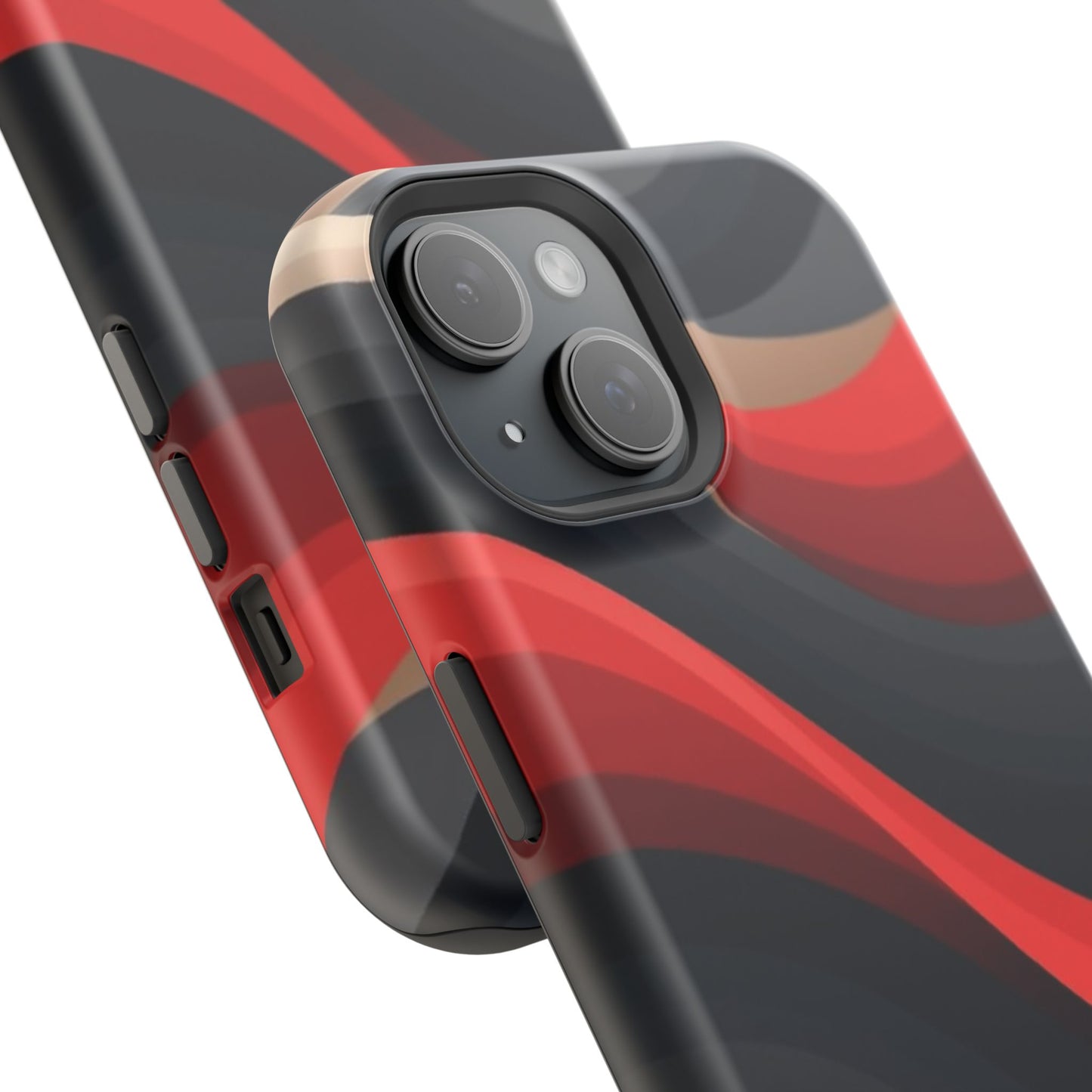 Dynamic Elegance Phone Case - Bold Wave Design | Trendy Aesthetic Gift Idea