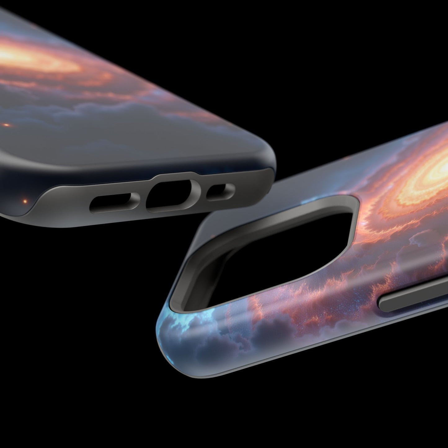 Inferno Spiral Phone Case for iPhone | Bold Aesthetic Slim Protective Cover