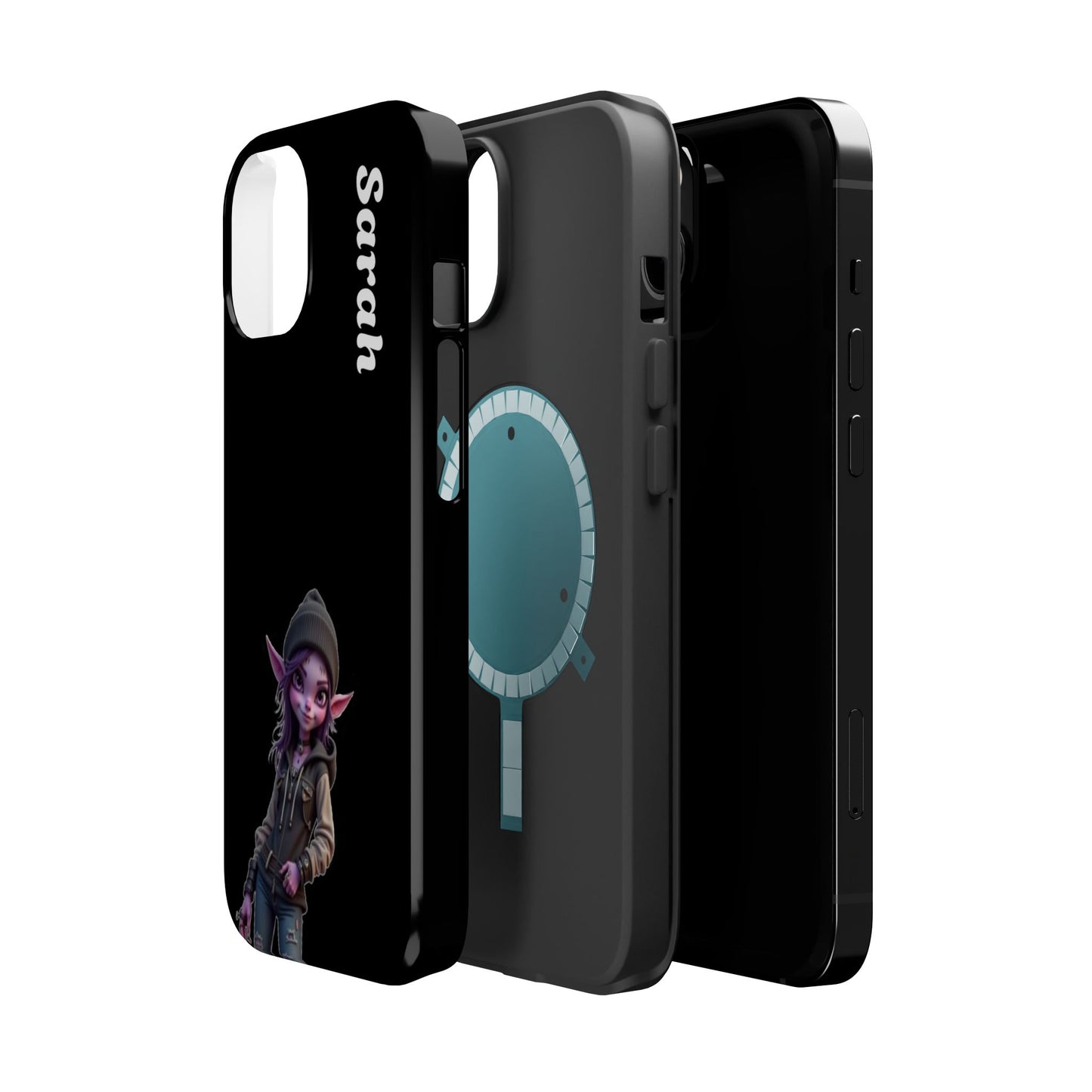 Personalized Elf Phone Case - Custom Name Aesthetic Y2K Gift | Cool Character Cases for Teens & Girls