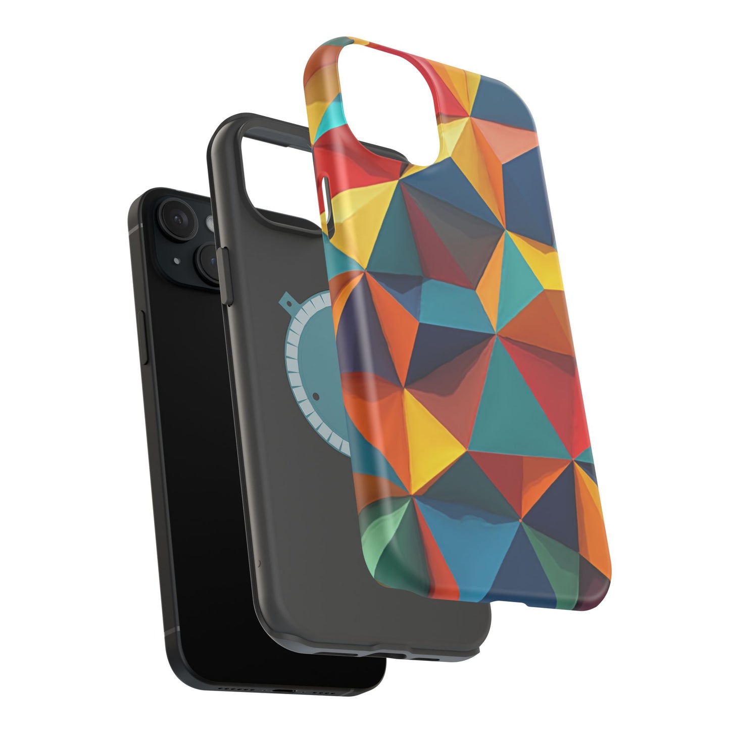 Prism Burst Phone Case for iPhone | Abstract Geometric Slim Protective Cover