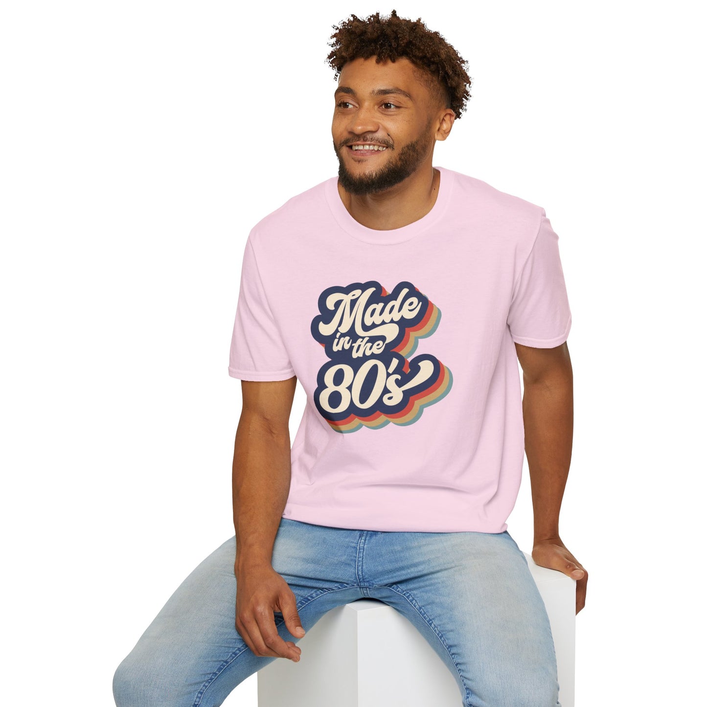 "Made in the 80s" T-Shirt β Retro Throwback Tee | Nostalgic 80s Fashion Graphic Shirt for Men & Women | Vintage Pop Culture Style