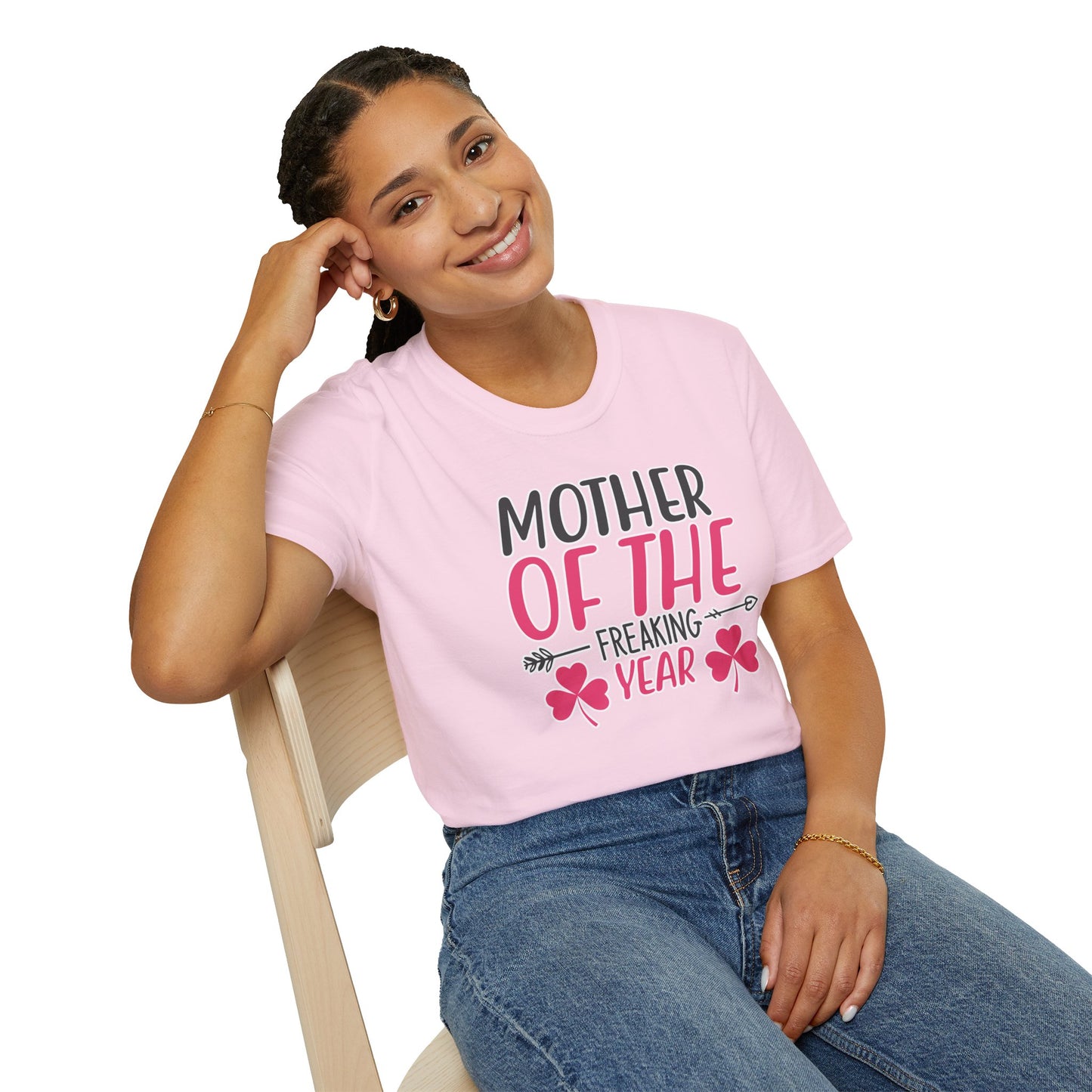 "Mother of the Year" Funny & Stylish Mom T-Shirt β Cute Sassy Motherhood Gift Tee for Real-Life Superheroes
