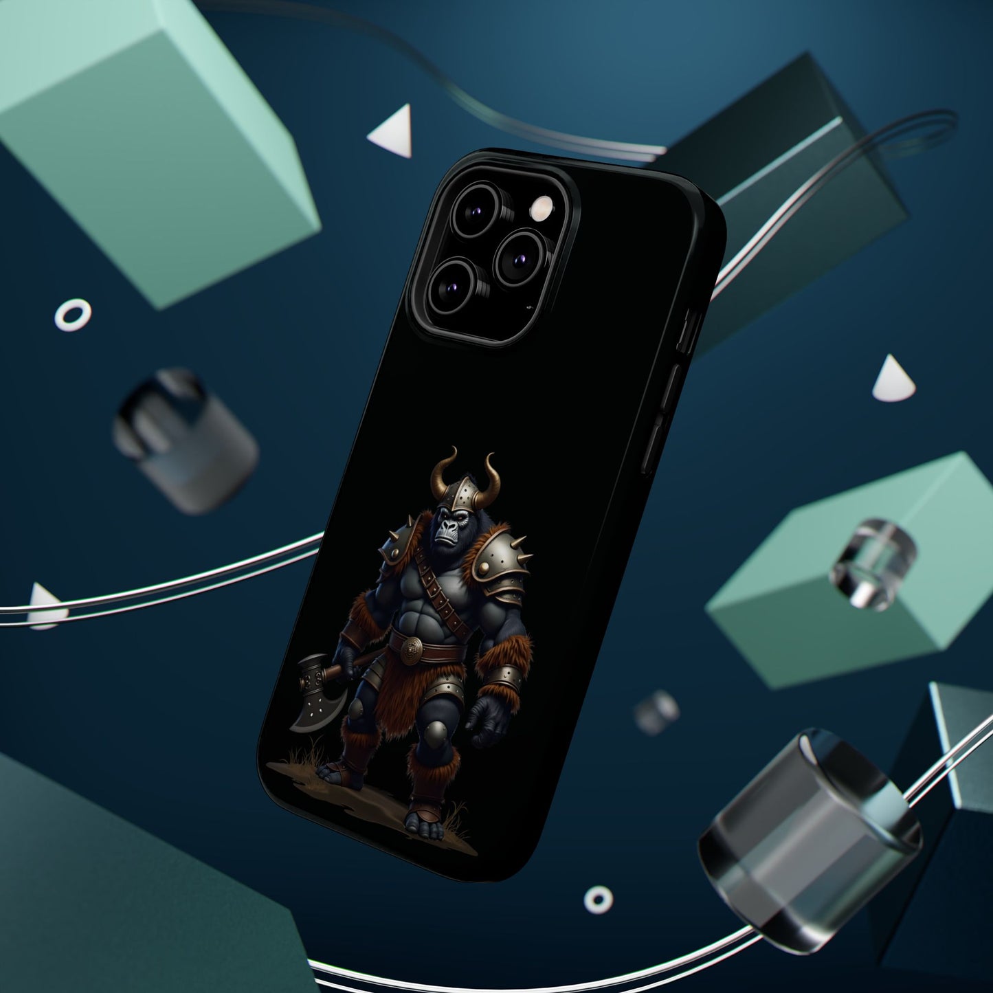 Gorilla Warlord Phone Case – Power, Armor & Primal Strength