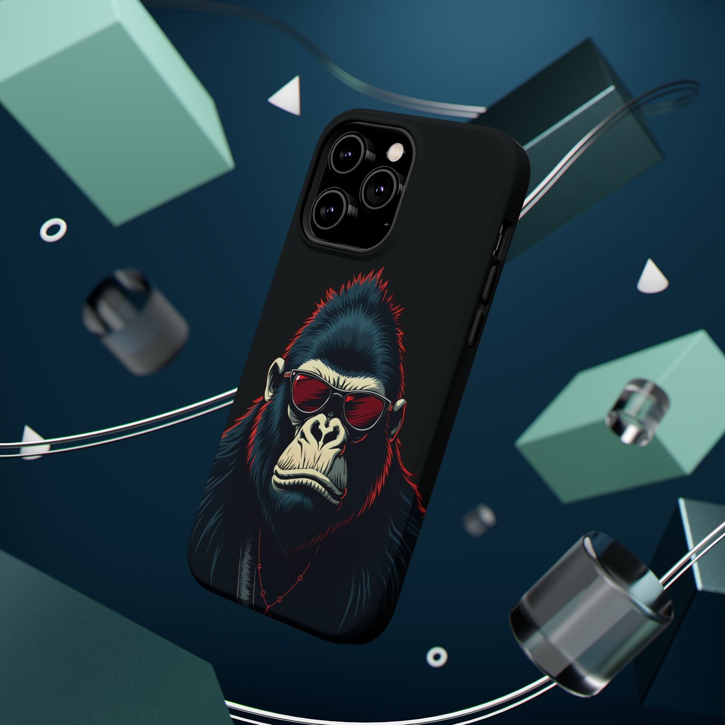 Gorilla Phone Case - Funny Animal iPhone Case, Gift for Him, Trendy Aesthetic