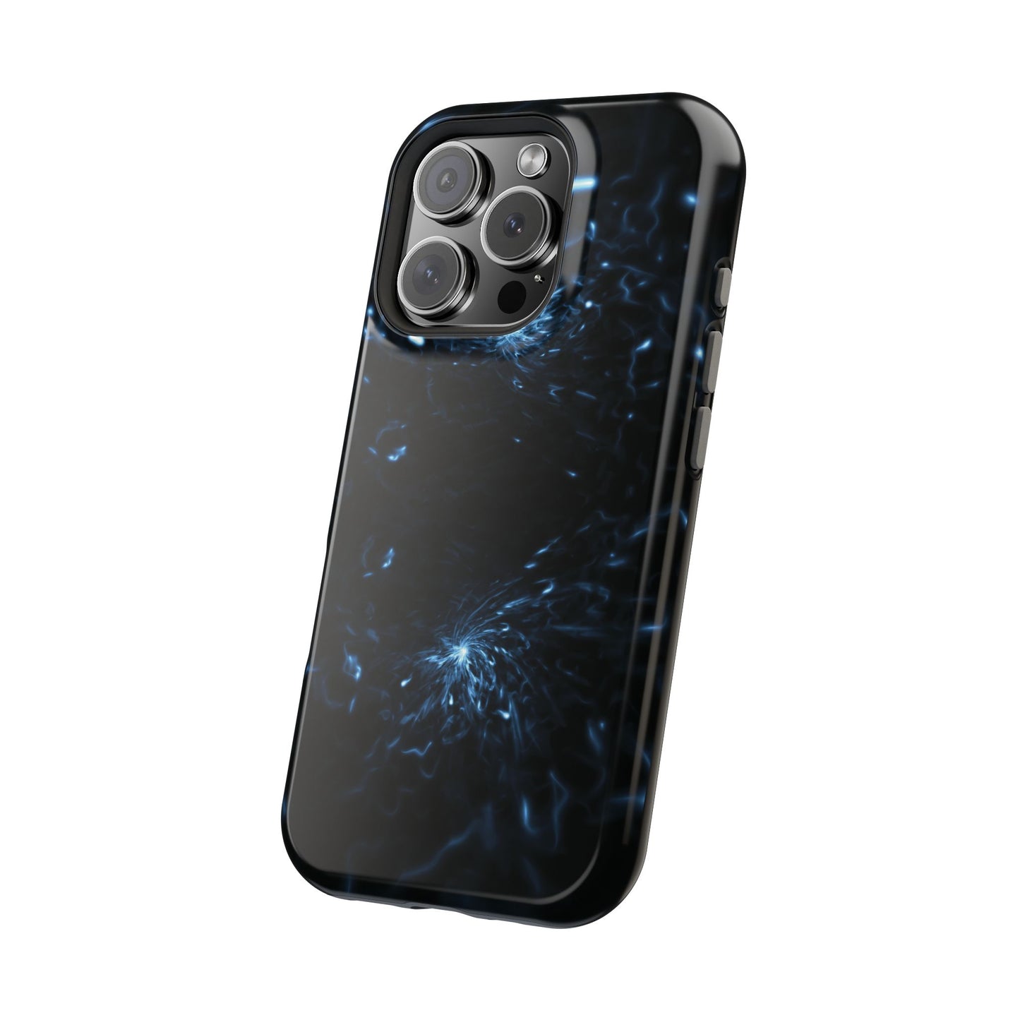 Galaxy Phone Case - Aesthetic iPhone Case | Blue Abstract Energy Design | Gifts for Him/Her | Sci-Fi Tech Vibes