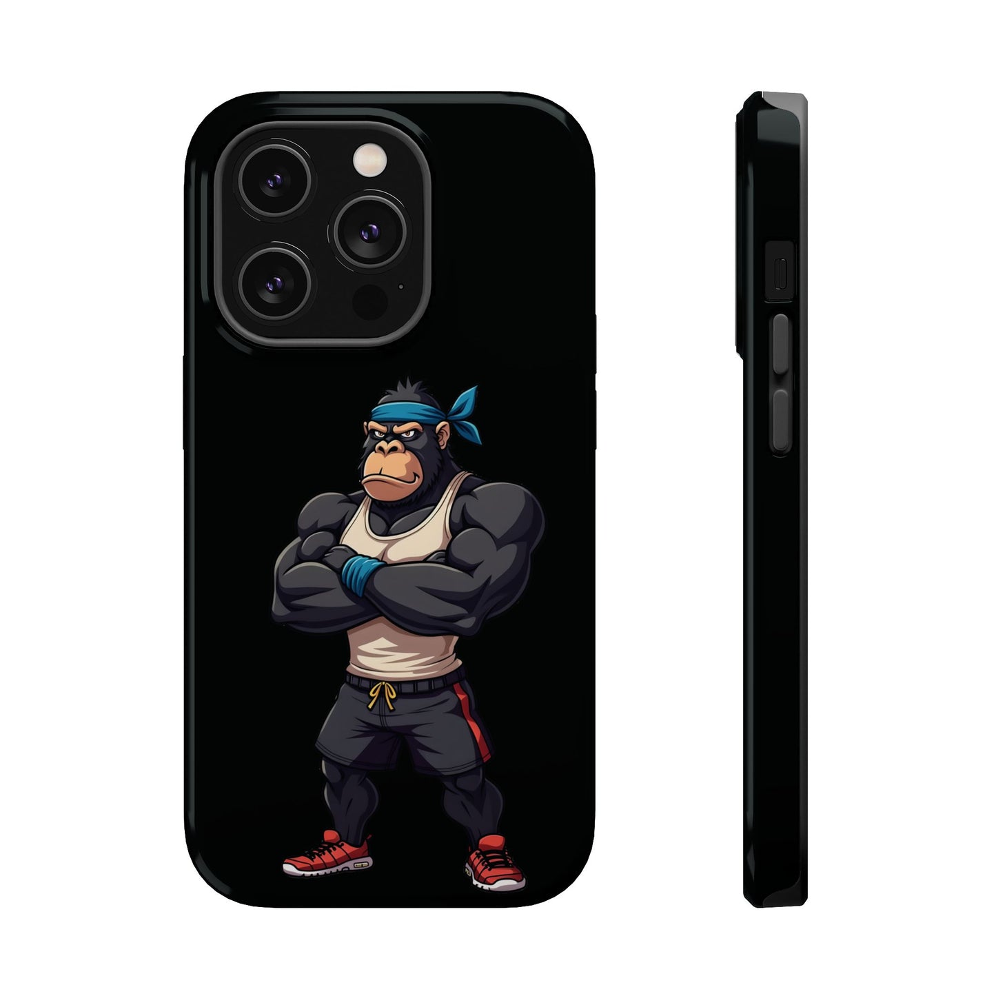 Gym Beast Gorilla Phone Case β Built to Flex, Designed to Protect