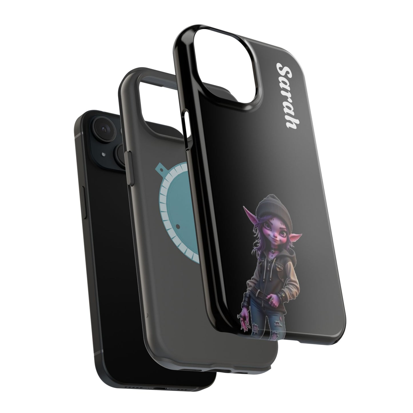 Personalized Elf Phone Case - Custom Name Aesthetic Y2K Gift | Cool Character Cases for Teens & Girls