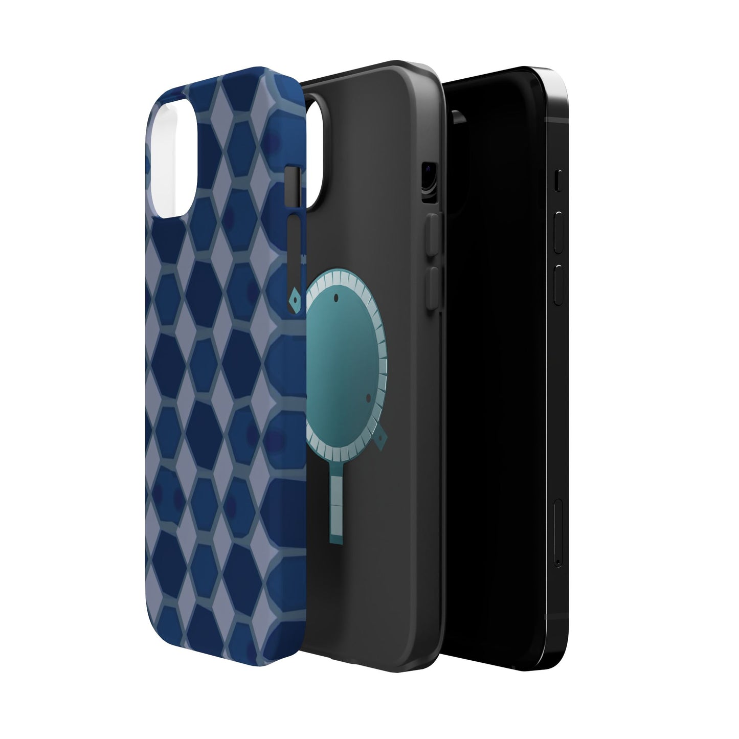 Hexagonal Elegance Phone Case β Stylish Geometric Phone Cover for iPhone & Samsung | Premium Polycarbonate Design with Sleek Minimalist Look | Anti-Slip & Shockproof Protection