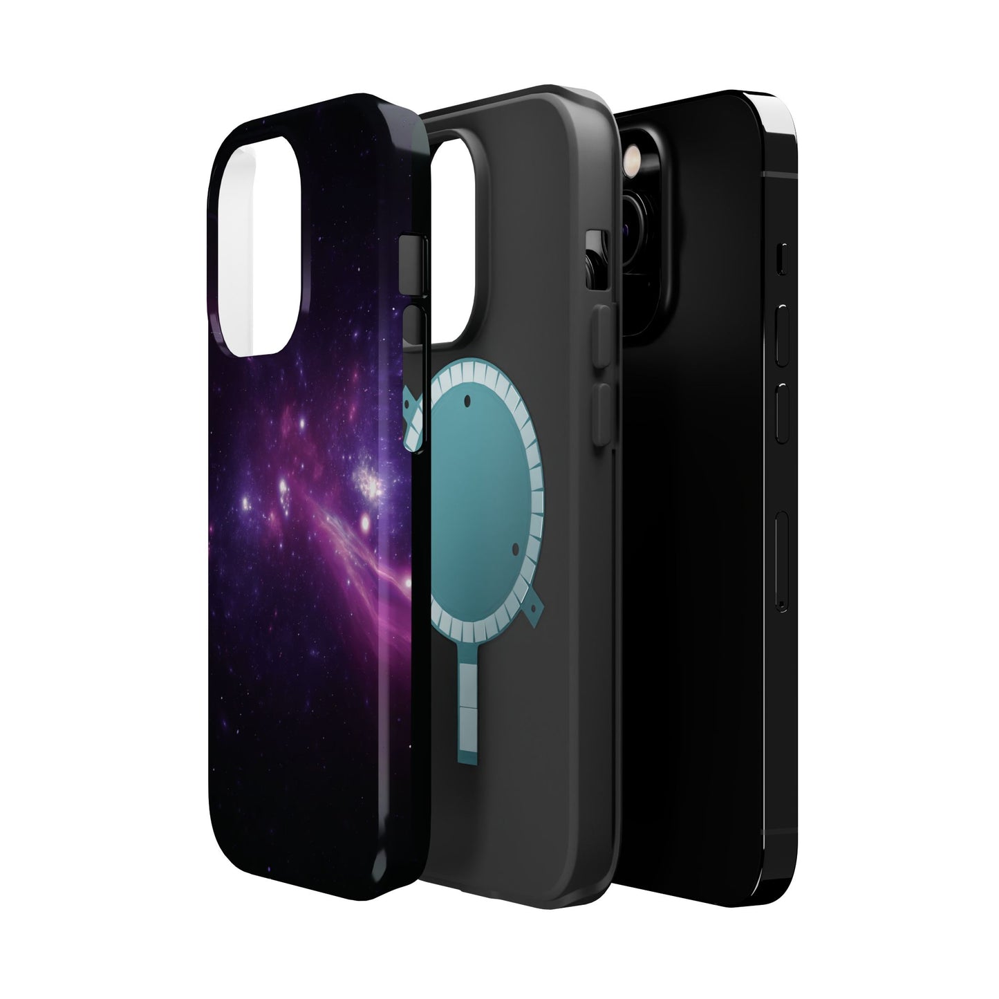 Purple Galaxy Phone Case - Aesthetic iPhone Case | Space Art Design | Gifts for Her | Unique Phone Accessories