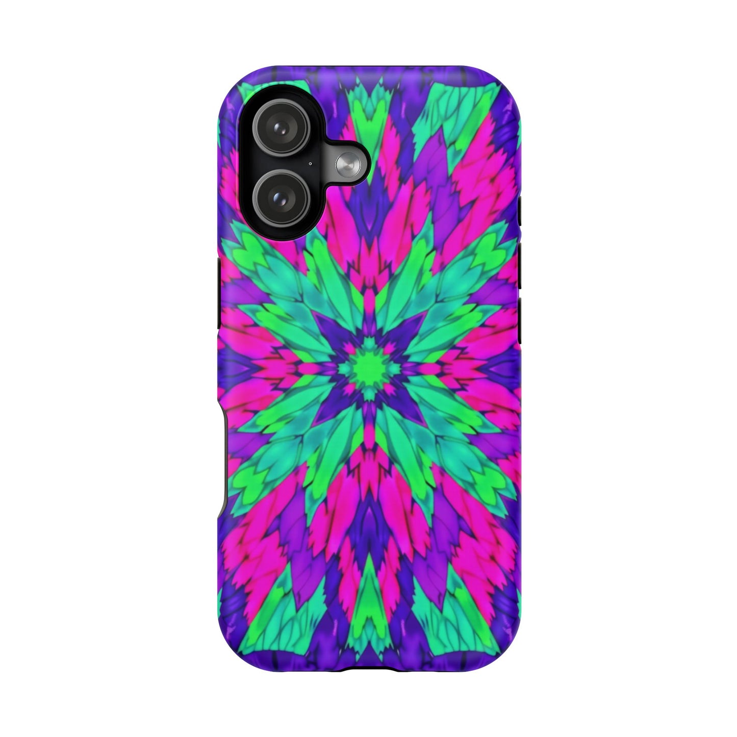 Psychedelic Mandala Phone Case - Trippy Art Gift | Colorful Flower Cases for iPhone Lovers