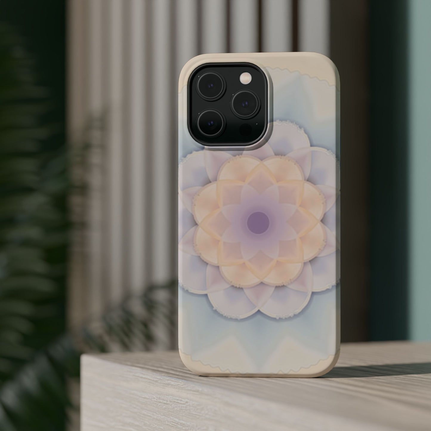 Pastel Mandala Phone Case - Aesthetic iPhone Case, Floral Gift Idea, Spiritual Zen Design