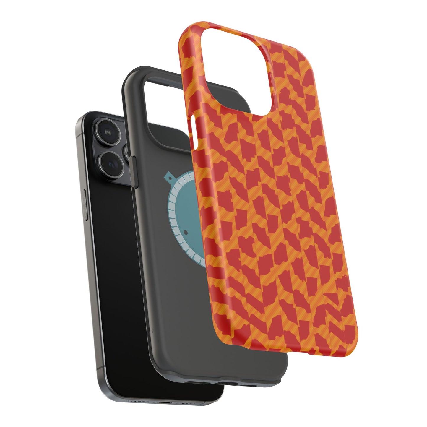 Vibrant Mosaic Phone Case – Abstract Art Design