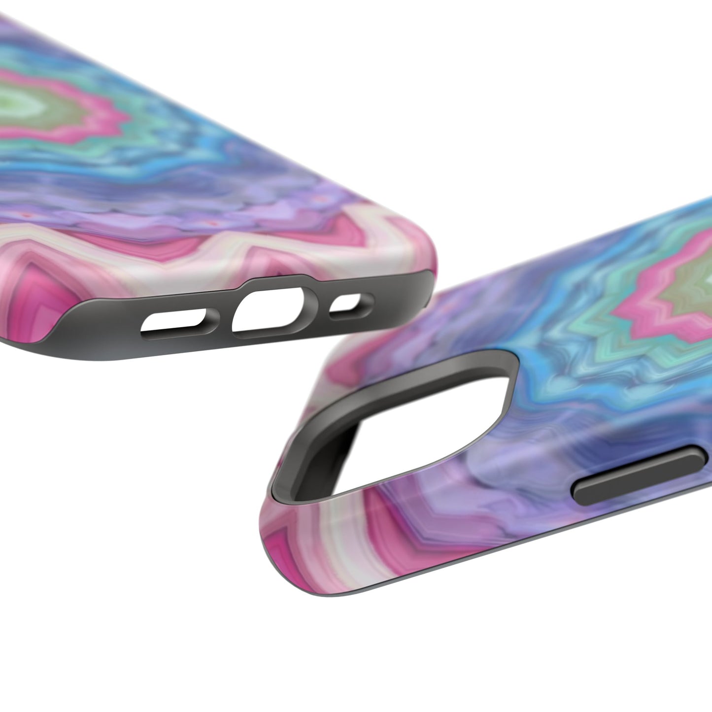 Abstract Phone Case - Psychedelic iPhone Case, Colorful Gift Idea, Unique Pattern Design
