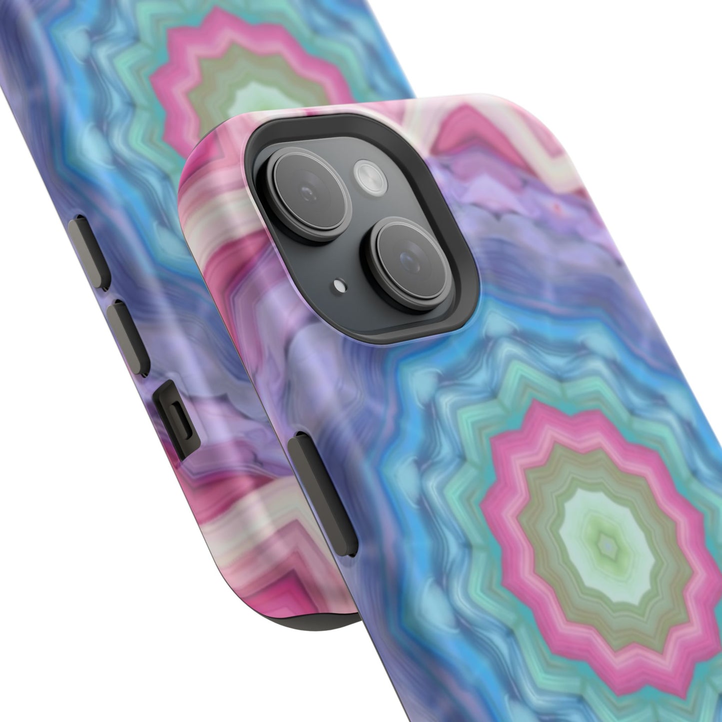 Abstract Phone Case - Psychedelic iPhone Case, Colorful Gift Idea, Unique Pattern Design