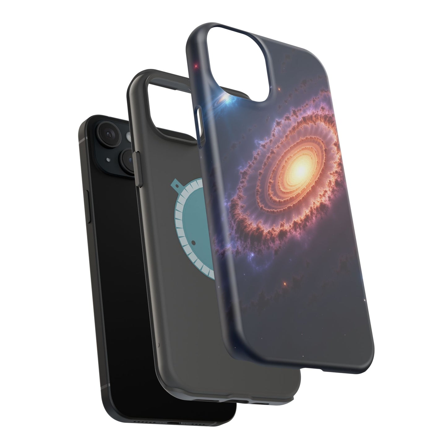 Cosmic Spiral iPhone Case - Galaxy Space Design - Astronomy Lover Gift Idea