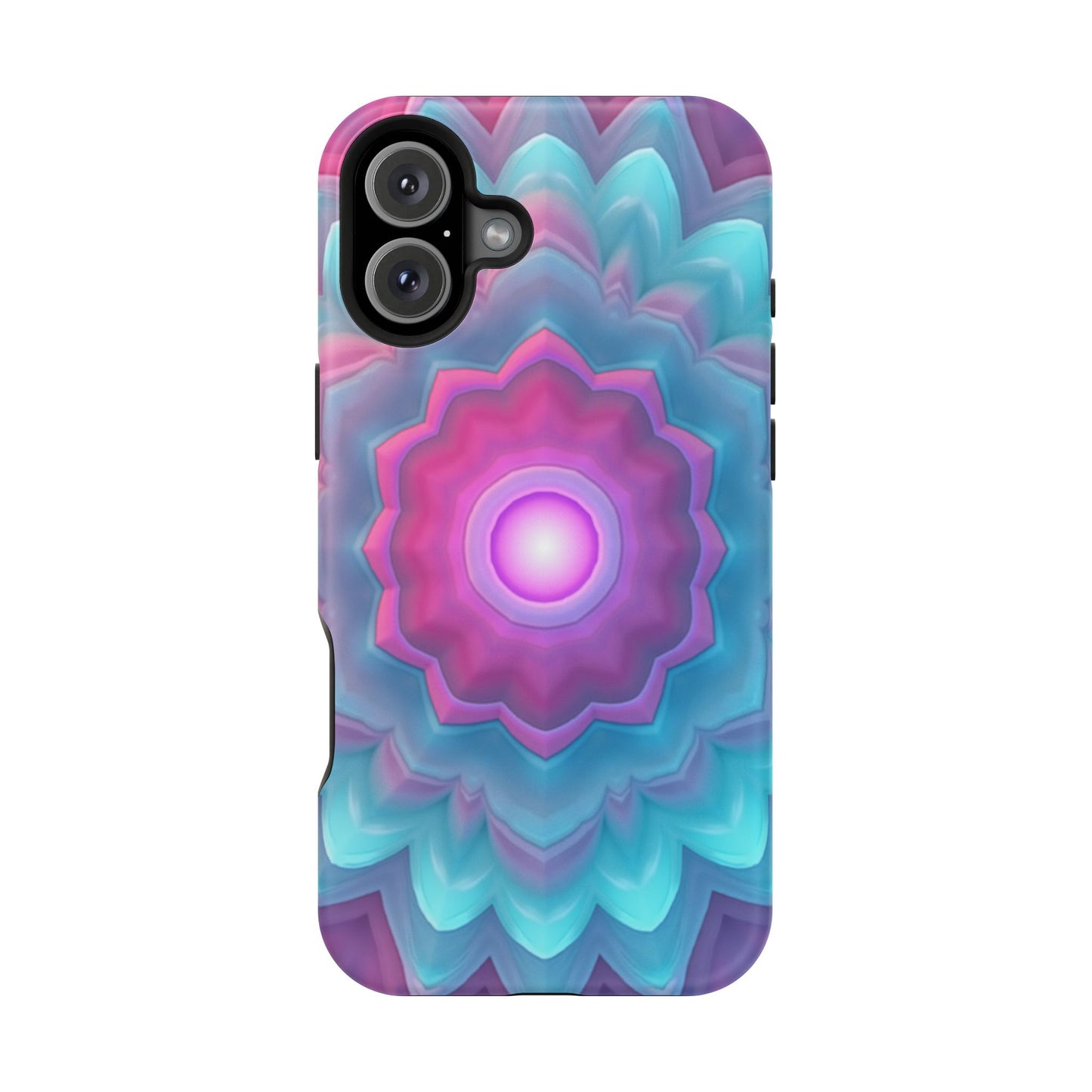 Cosmic Bloom iPhone Case - Galaxy Floral Design, Aesthetic Gift Idea