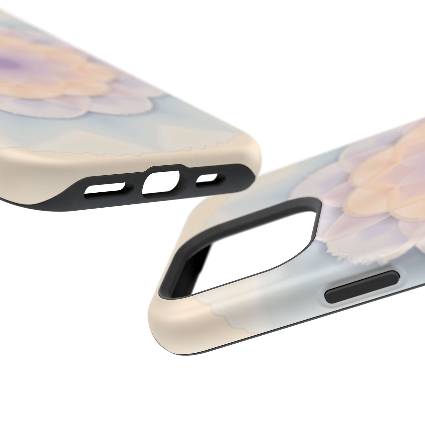 Pastel Mandala Phone Case - Aesthetic iPhone Case, Floral Gift Idea, Spiritual Zen Design