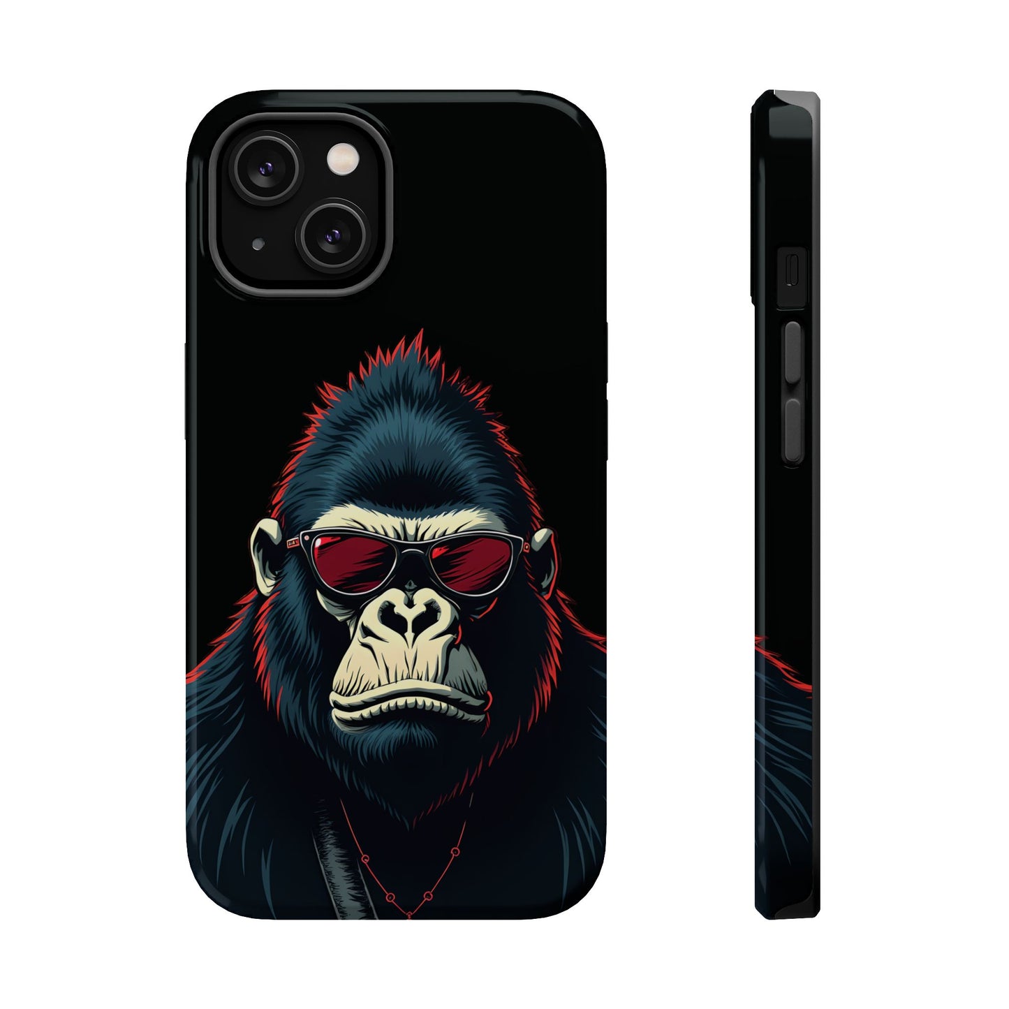 Gorilla Phone Case - Funny Animal iPhone Case, Gift for Him, Trendy Aesthetic