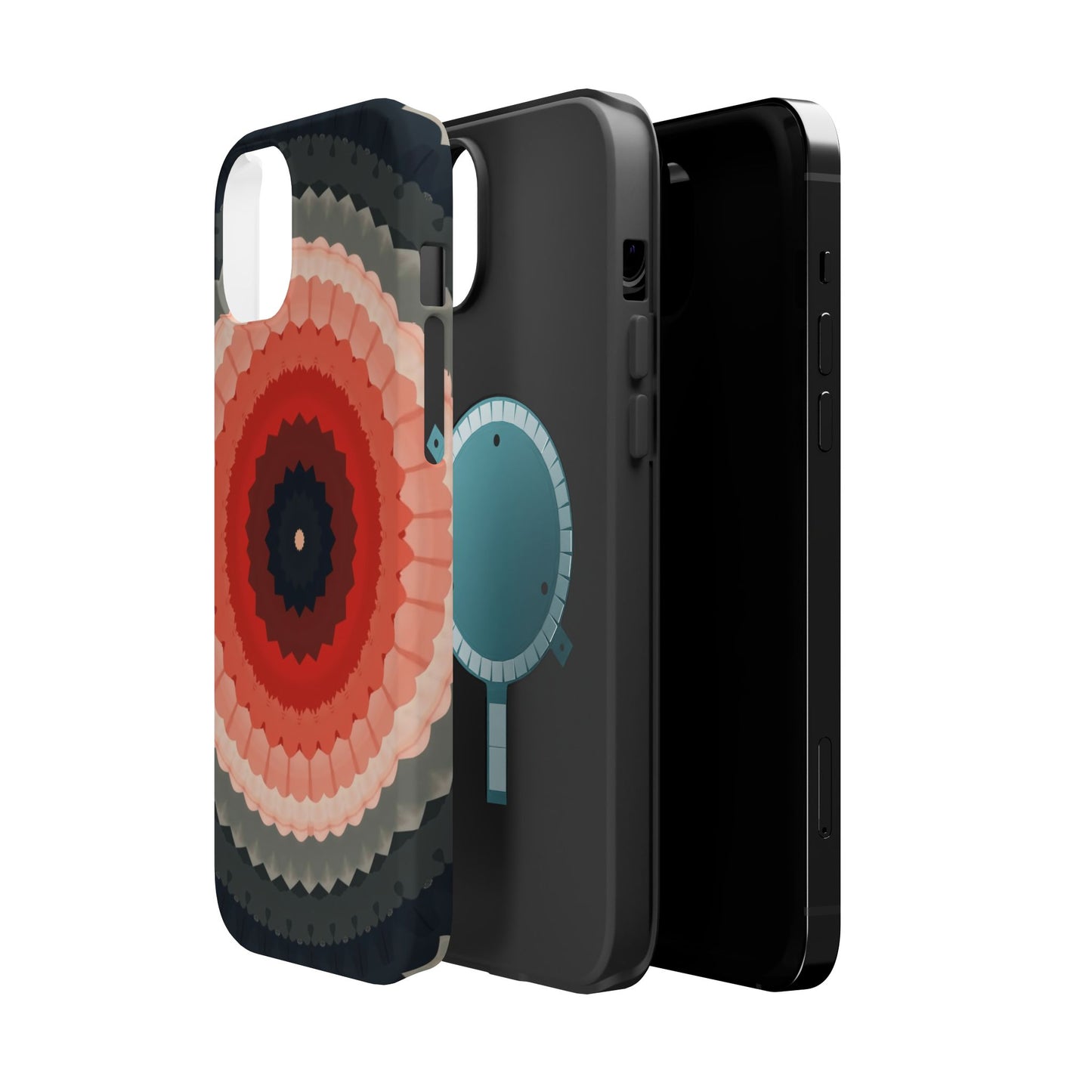 Abstract Phone Case - Geometric iPhone Case, Modern Art Gift Idea, Unique Pattern Design