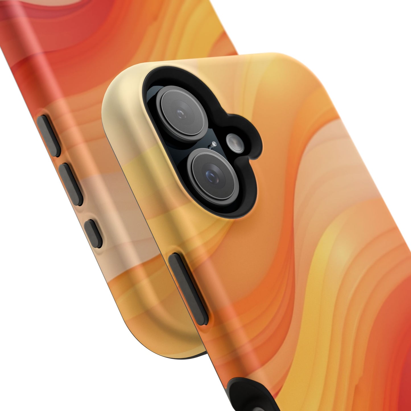 Sunset Phone Case - Aesthetic iPhone Case | Warm Gradient Wave Design | Gifts for Her | Beachy Summer Vibes