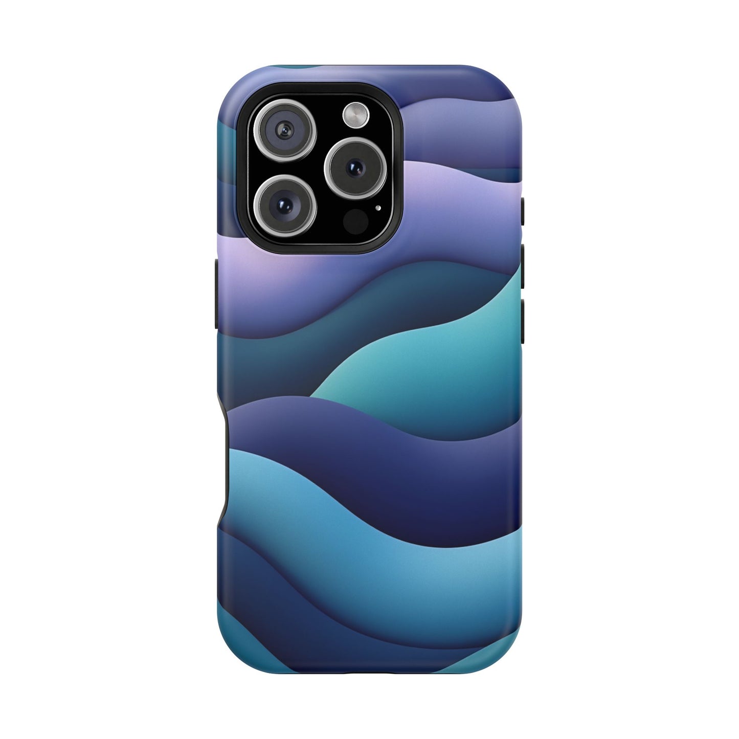 Blue Wave Phone Case - Aesthetic iPhone Case, Calming Gift Idea, Minimalist Summer Accessory