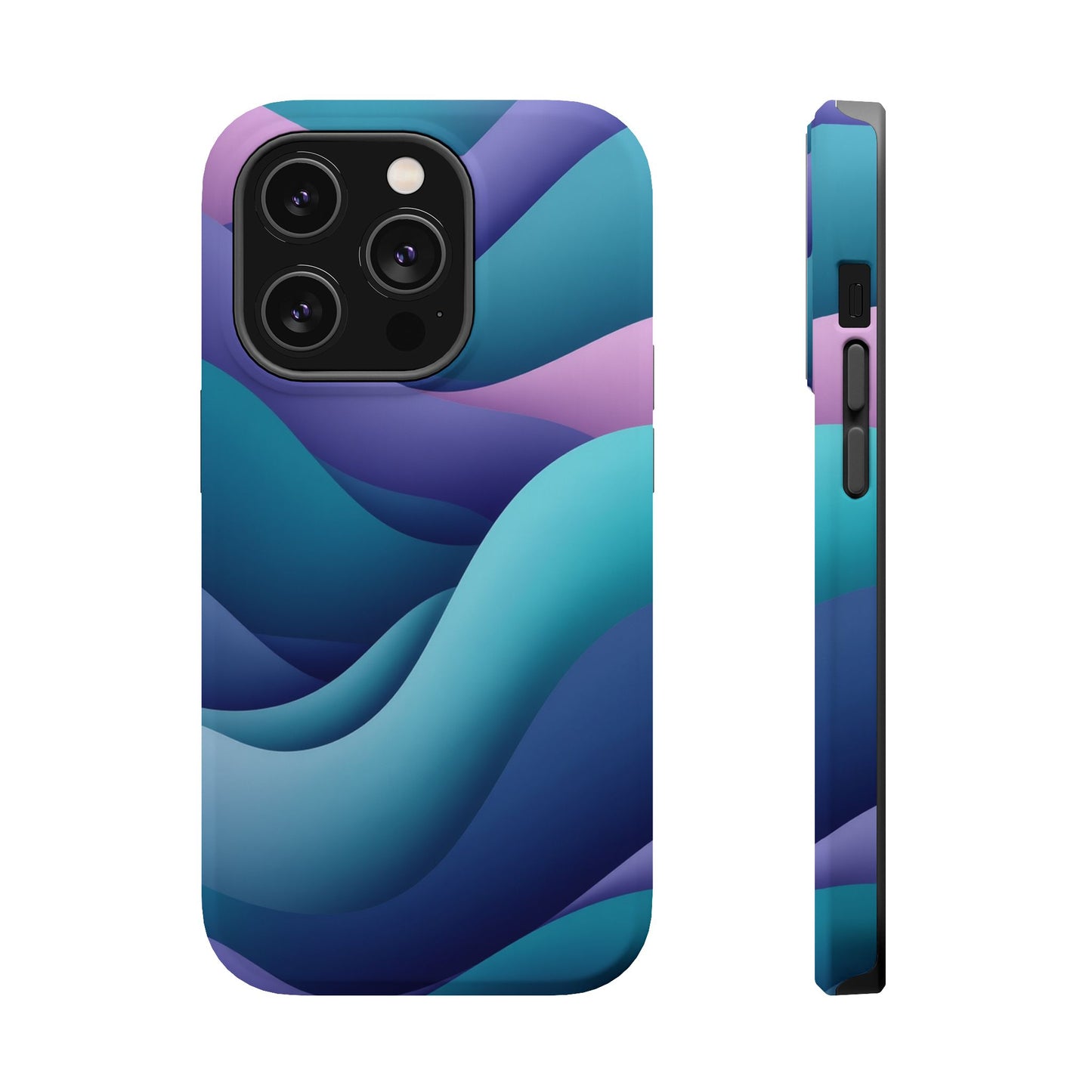 Oceanic Serenity Phone Case - Calming Blue Wave Aesthetic | Nature Inspired Gift Idea