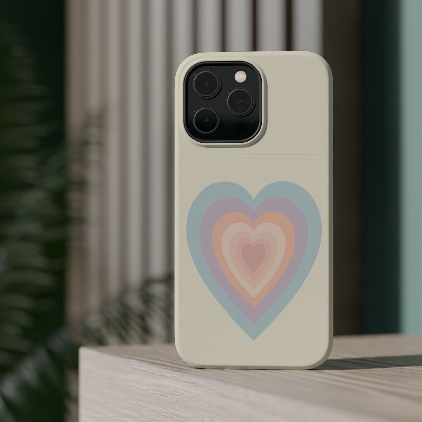 Pastel Heart iPhone Case - Retro Aesthetic Y2K Gift - Cute Phone Accessories