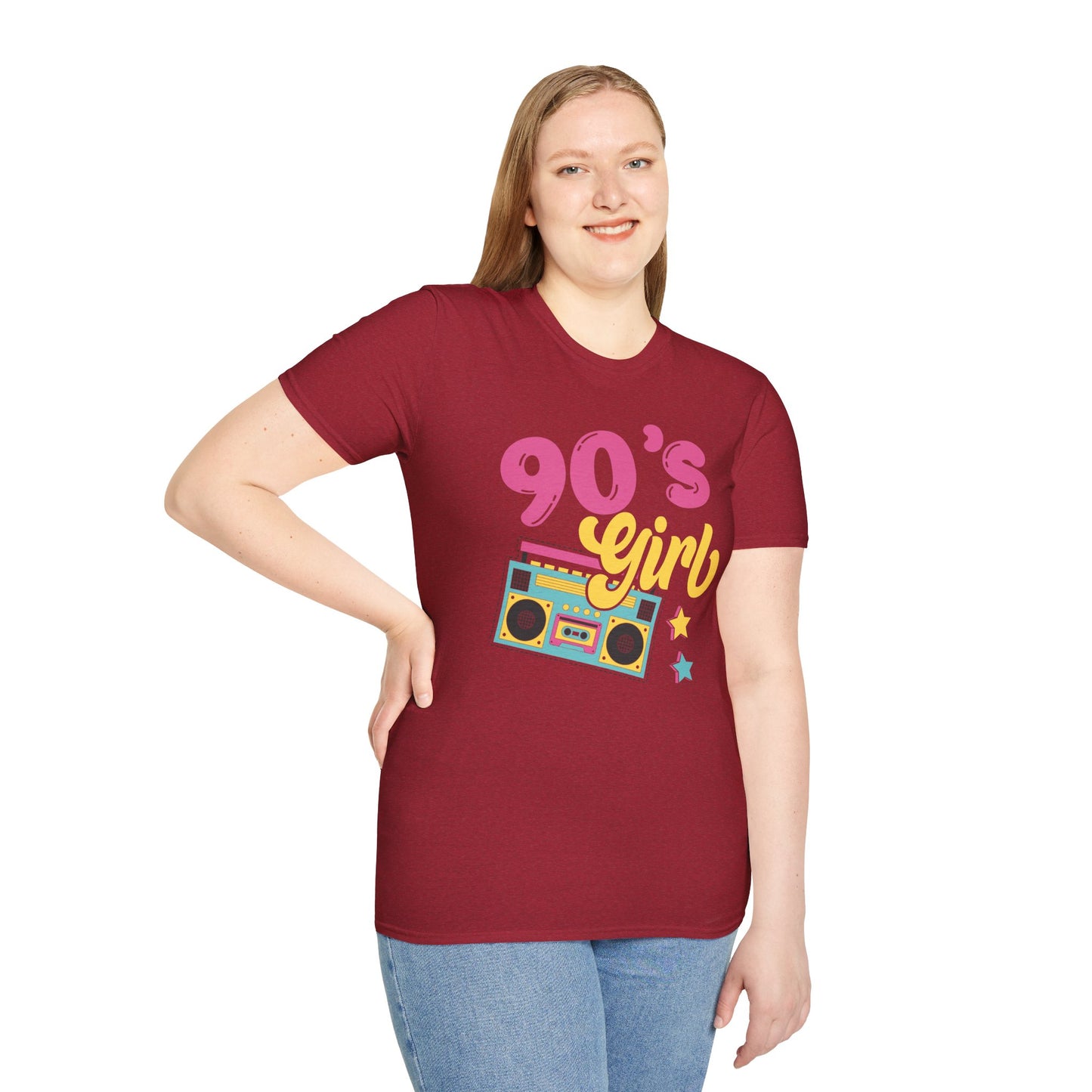 "90’s Girl" T-Shirt – Retro Throwback Tee | Nostalgic 90s Vibe Graphic Shirt for Girls & Women | Vintage Pop Culture Fashion Tee