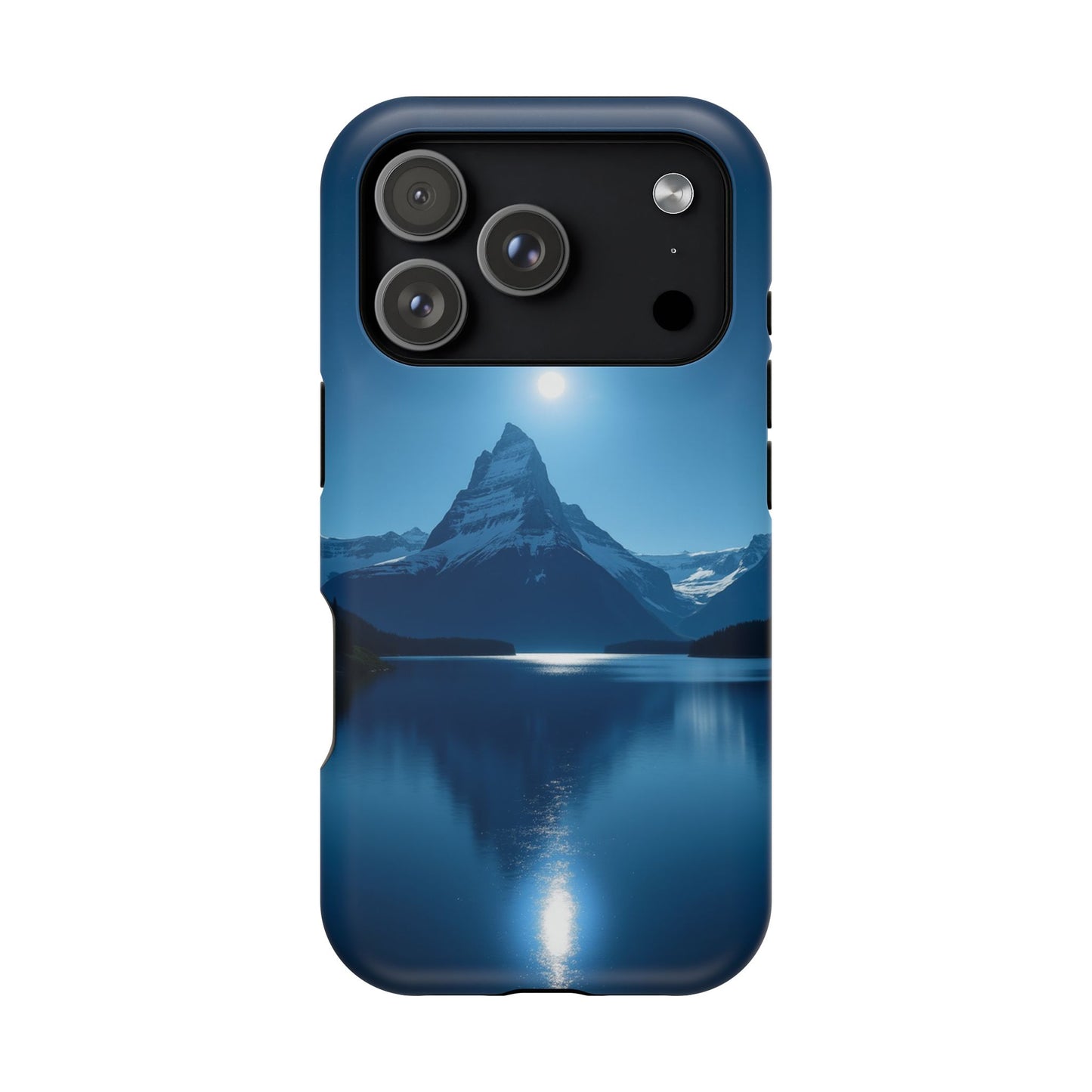 Mountain Lake Phone Case - Scenic Nature Design for iPhone 14-17 | Aesthetic Outdoor Gift